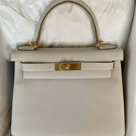 hermes kelly 28 craie togo|hermes kelly togo gold bag.